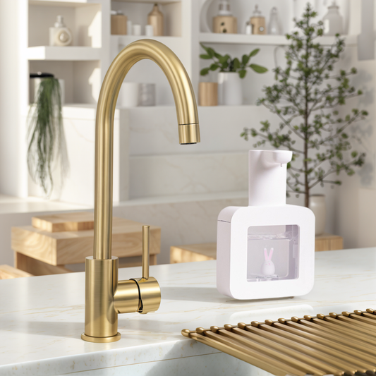 Where to Put a Soap Dispenser on a Kitchen Sink
