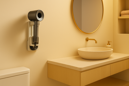 How to Store a Hair Dryer in the Bathroom Overnight