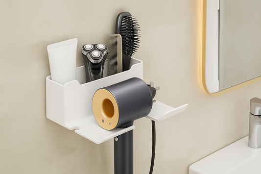 How to Hang a Hair Dryer