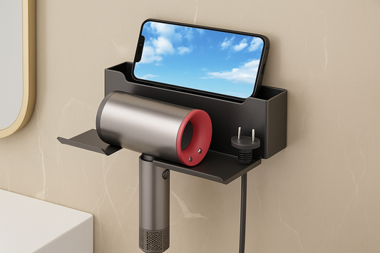 How to Hang a Hair Dryer Without Drilling