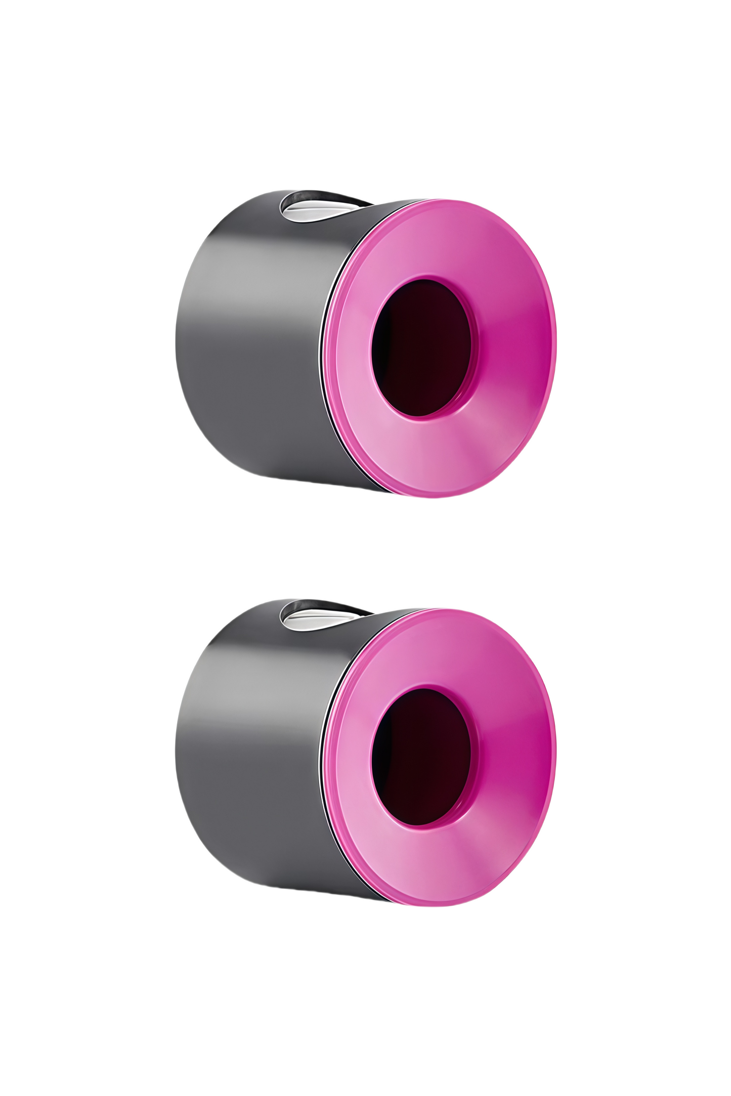Double Pink Muro Wall Mount Toothbrush Holder