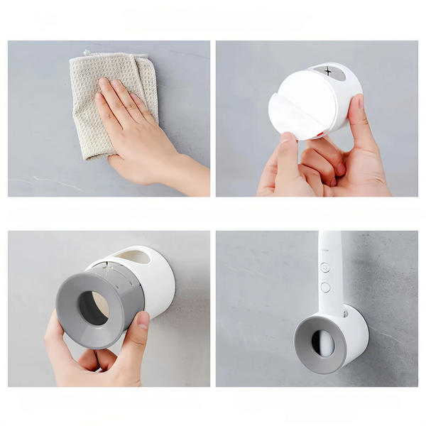 Muro Wall Mount Toothbrush Holder Dimension