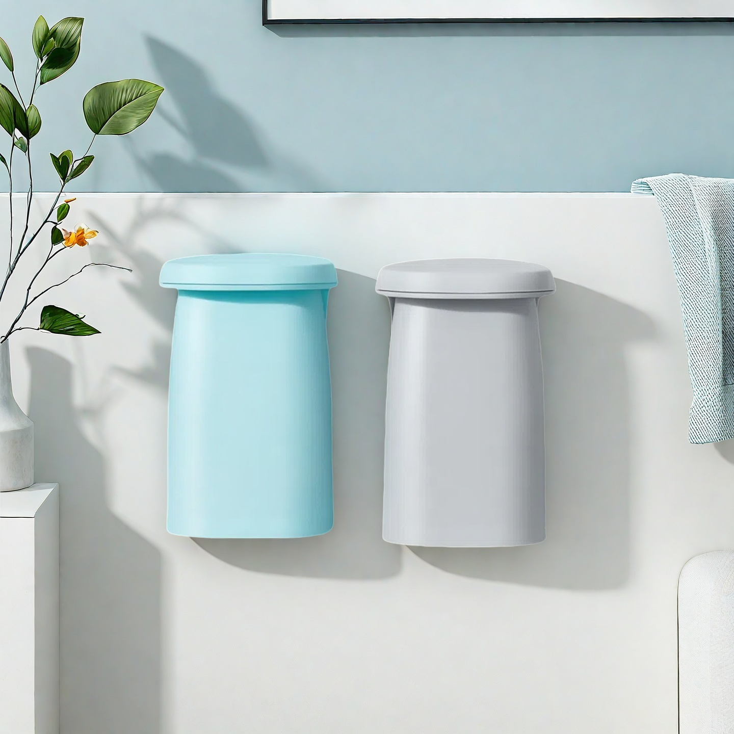Rinso Wall Mount Magnetic Cup pair