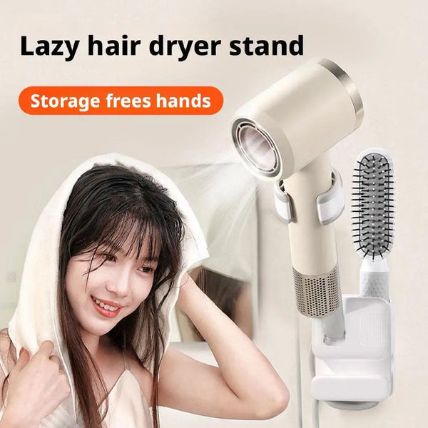 Easy Wall Hair Dryer Stand