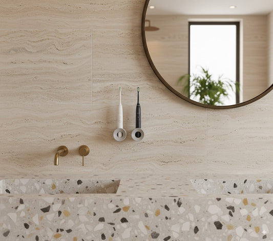 How to Install a Toothbrush Holder on the Wall