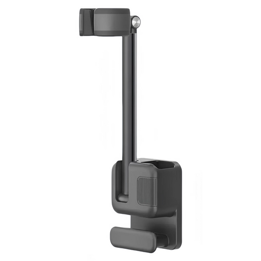 Black AuraHold Wall Hair Dryer Stand