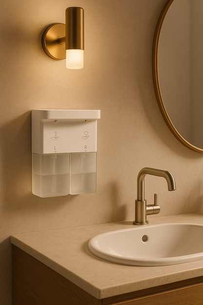 EcoDuo Automatic Soap Dispenser Wall Hung