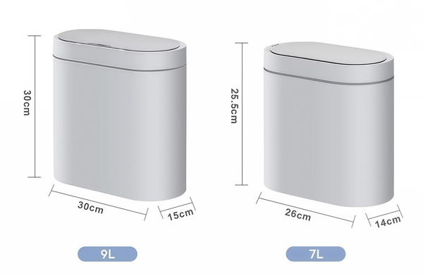 Luma Touchless Bin Dimension