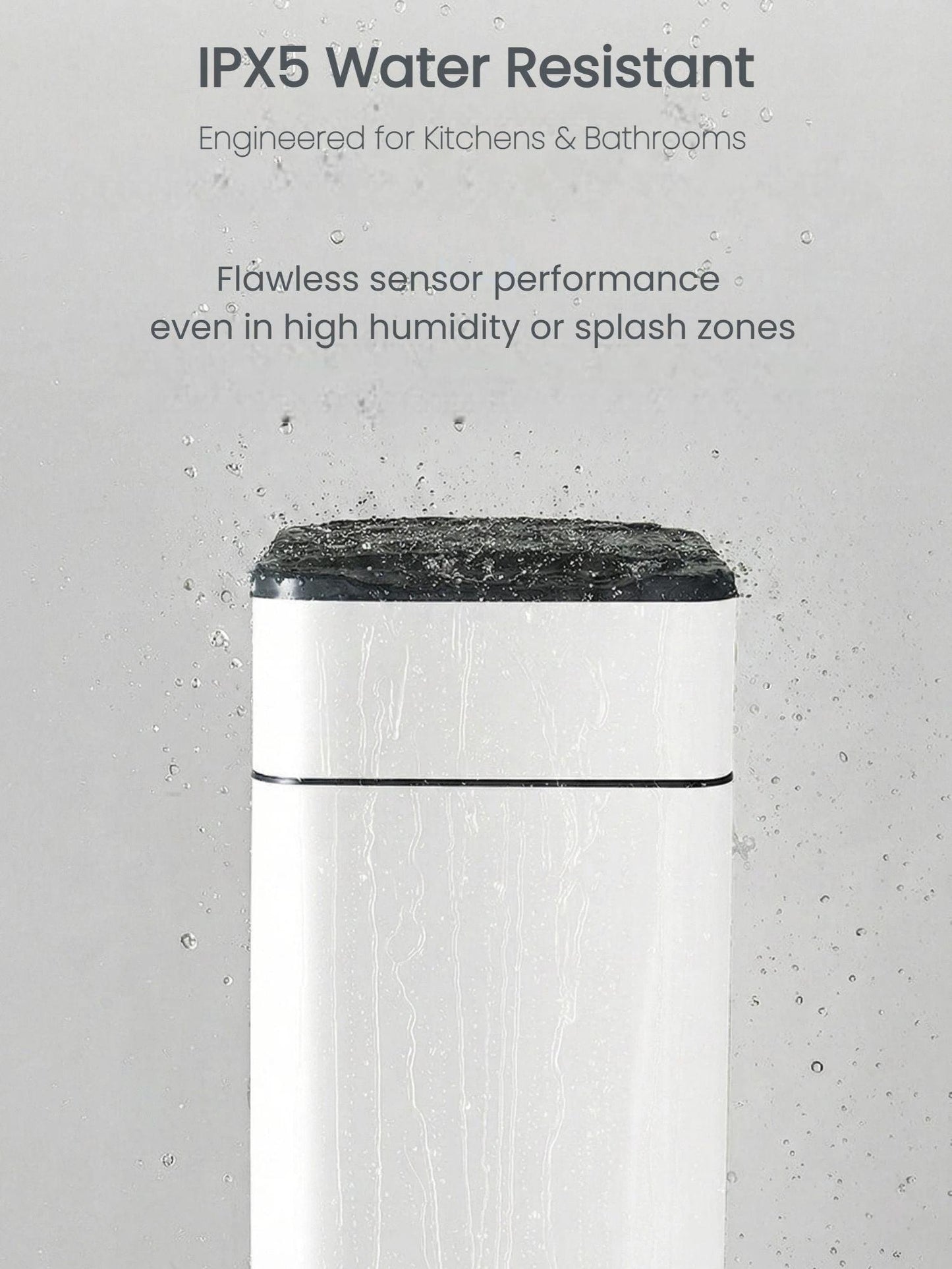 Luma Dual-Lid Smart Sensor Bin