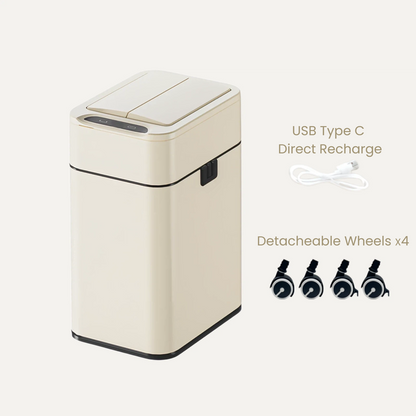 Luma Dual-Lid Smart Sensor Bin