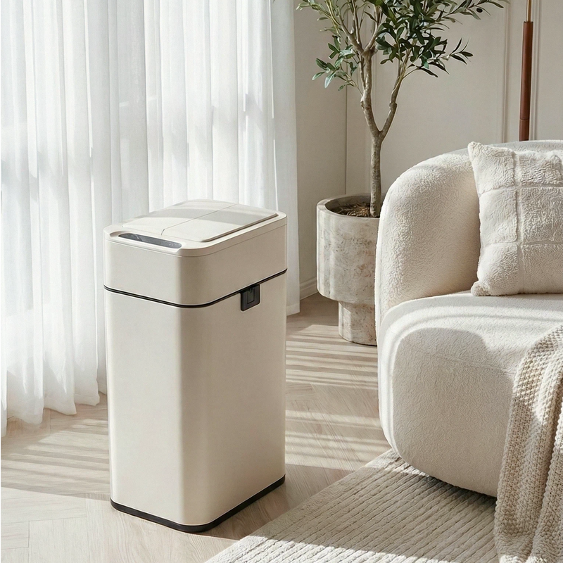 Luma Dual-Lid Smart Sensor Bin