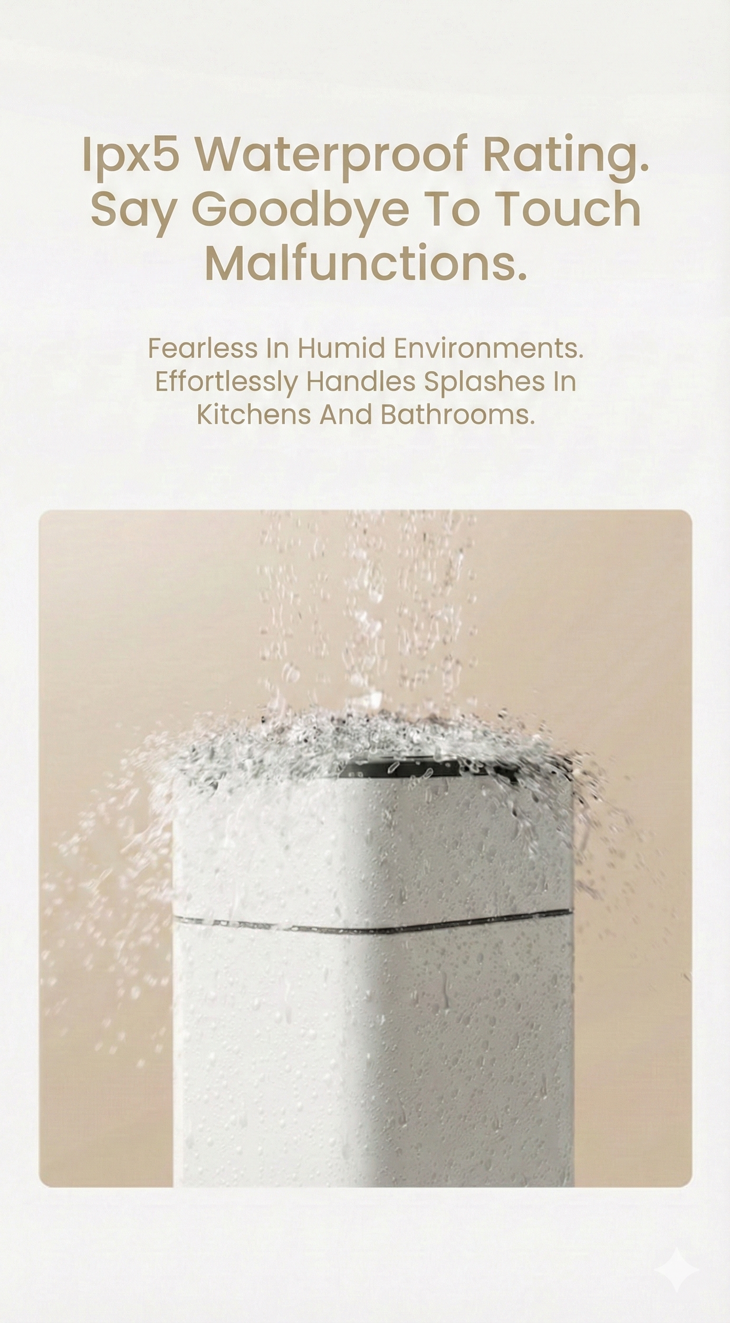 Luma Dual-Lid Smart Sensor Bin