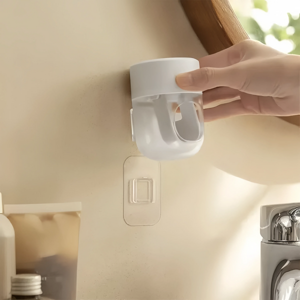 PurePress Wall Mount Toothpaste Dispenser installation