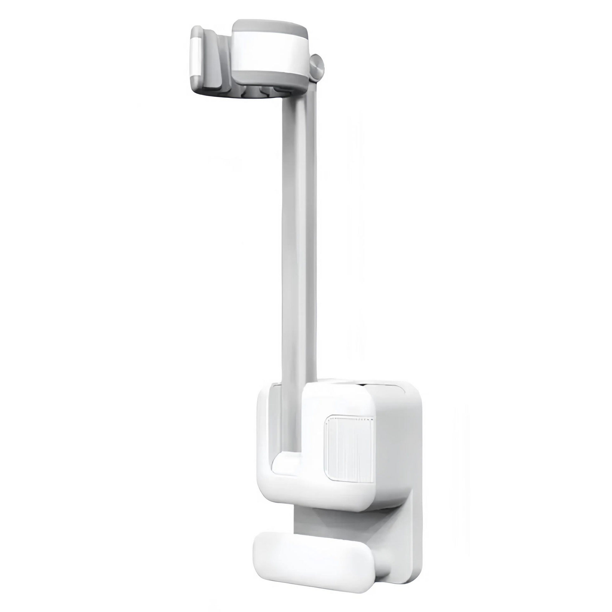 White AuraHold Wall Hair Dryer Stand