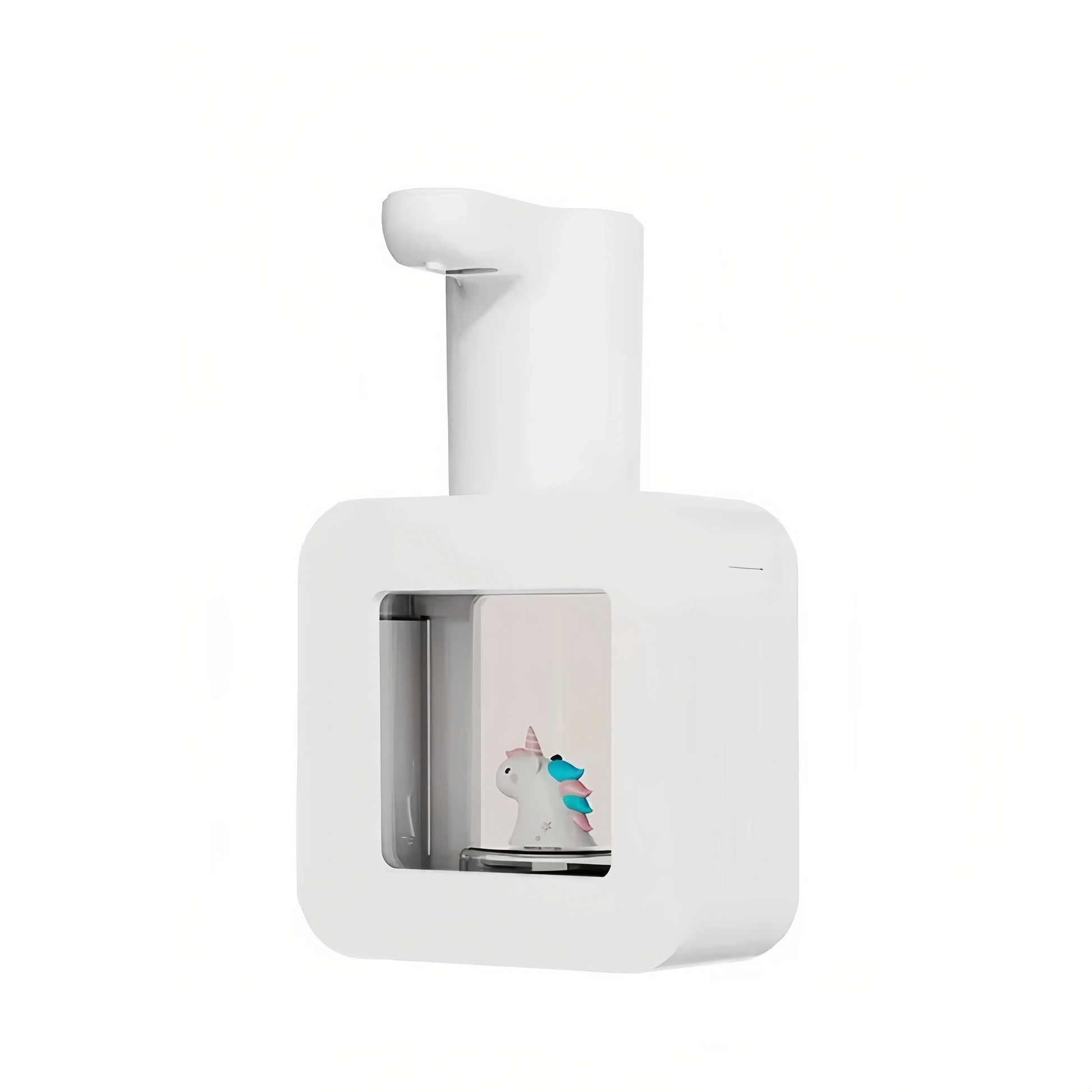White Unicorn Sudsie Automatic Foam Soap Dispenser
