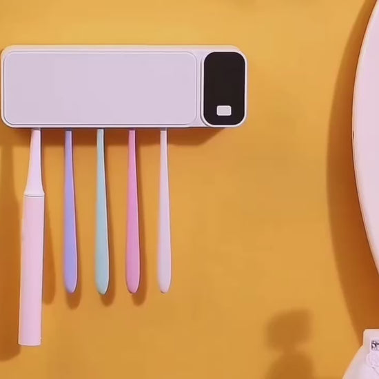 AuraGuard UV Wall Mount Toothbrush Holder Video