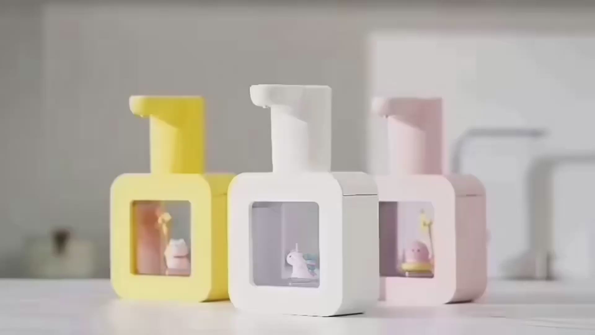 Sudsie Automatic Foam Soap Dispenser Video